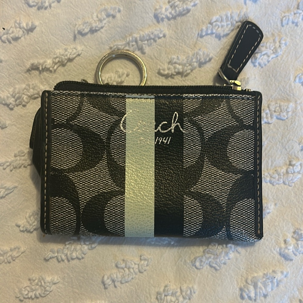 Coach keychain wallet